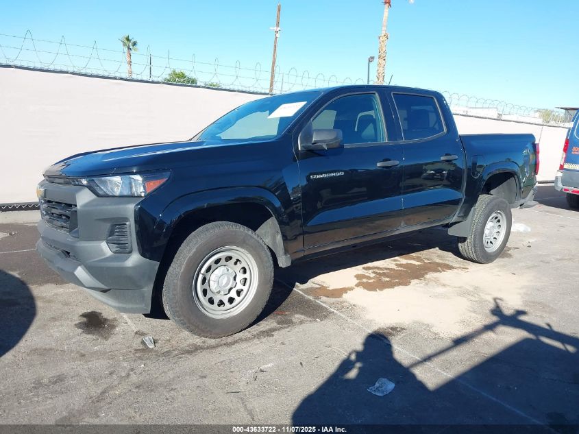 2025 Chevrolet Colorado 2Wd Wt VIN: 1GCPSBEK4S1155680 Lot: 43633722