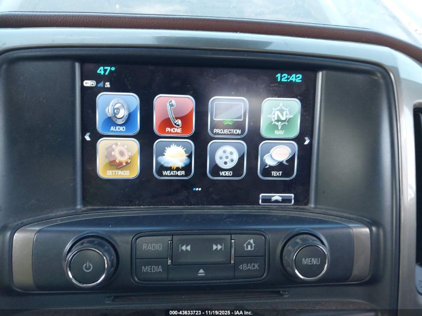 2017 Chevrolet Silverado 3500Hd High Country VIN: 1GC4K1EYXHF162808 Lot: 43633723