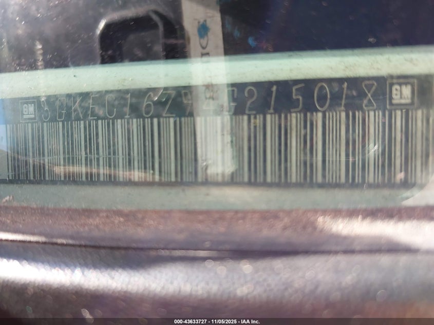 2004 GMC Yukon Xl 1500 Sle VIN: 3GKEC16Z94G215018 Lot: 43633727