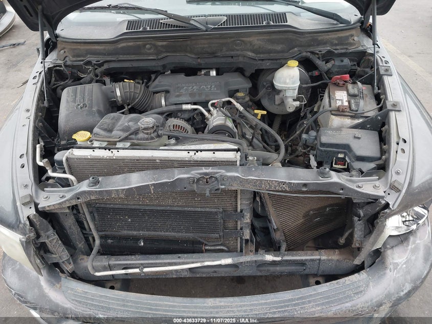 2003 Dodge Ram 1500 Slt/Laramie/St VIN: 1D7HA18D33S349004 Lot: 43633729