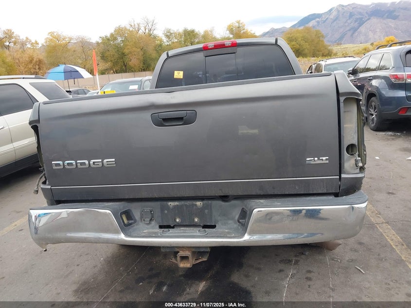 2003 Dodge Ram 1500 Slt/Laramie/St VIN: 1D7HA18D33S349004 Lot: 43633729