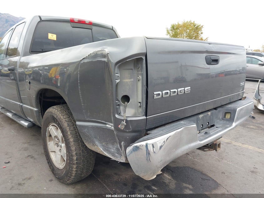 2003 Dodge Ram 1500 Slt/Laramie/St VIN: 1D7HA18D33S349004 Lot: 43633729