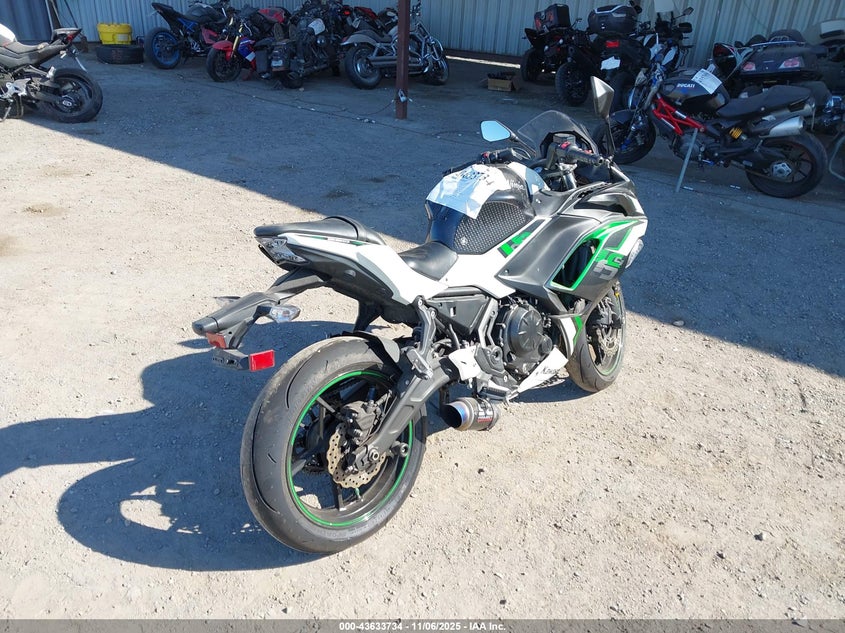 2022 KAWASAKI EX650 N - ML5EXEN17NDA50052
