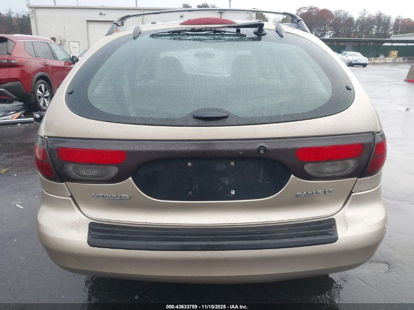 2000 Mercury Sable Ls Premium VIN: 1MEFM59S8YA608448 Lot: 43633759