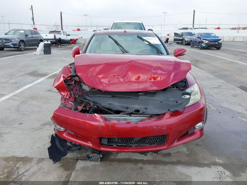 2010 Lexus Is 350C VIN: JTHFE2C24A2502406 Lot: 43633765