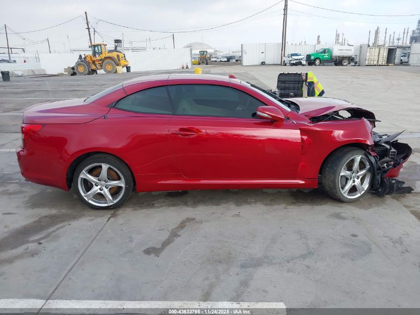 2010 Lexus Is 350C VIN: JTHFE2C24A2502406 Lot: 43633765