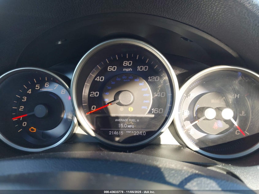 2005 Acura Rl 3.5 VIN: JH4KB16515C011959 Lot: 43633778