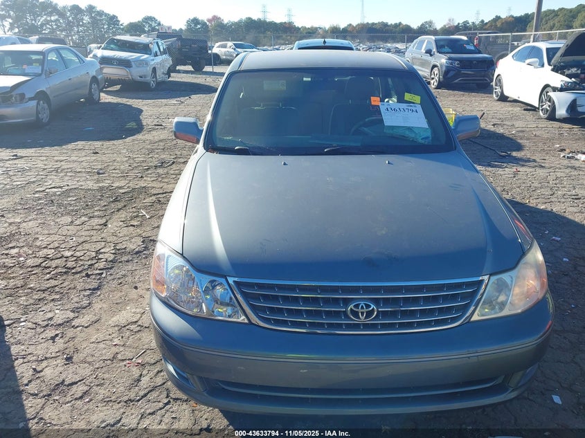 2003 Toyota Avalon Xl VIN: 4T1BF28B33U321600 Lot: 43633794