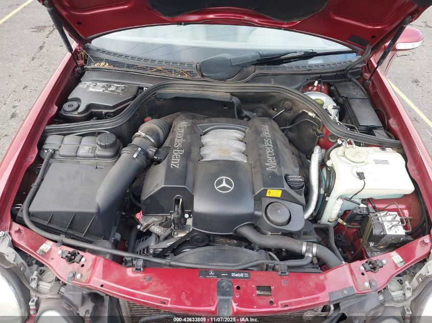 2003 Mercedes-Benz Clk 320 VIN: WDBLK65G93T134376 Lot: 43633809