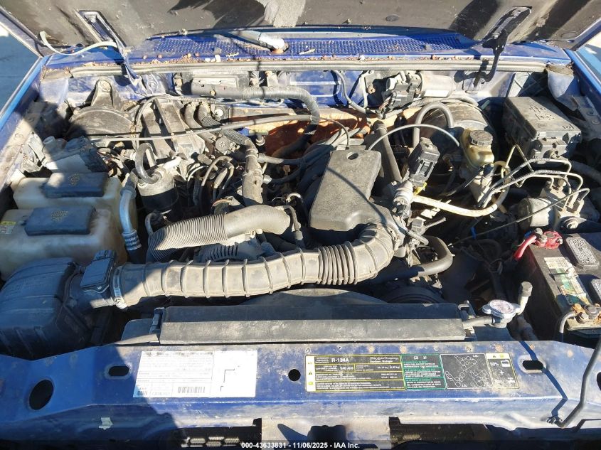 2003 Ford Ranger Edge/Xl/Xlt VIN: 1FTYR10U33TB86458 Lot: 43633831