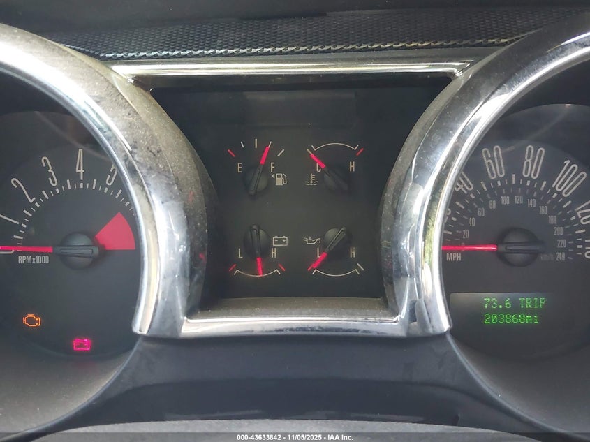 2006 Ford Mustang Gt VIN: 1ZVFT82H665246983 Lot: 43633842