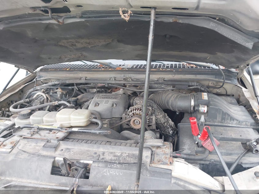 2000 Ford F-350 Lariat/Xl/Xlt VIN: 1FTSW31F3YEA87211 Lot: 43633849