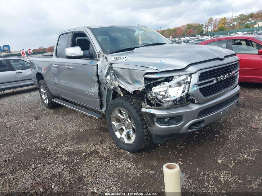 2019 RAM 1500 BIG HORN/LONE STAR  4X4 6'4 BOX - 1C6SRFBT5KN622163