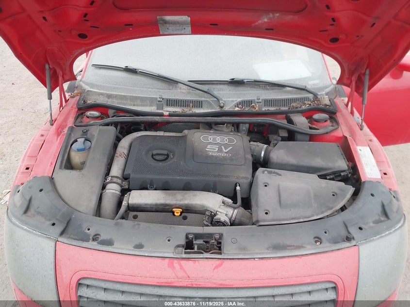 2002 Audi Tt Alms Commemorative Edition VIN: TRUWT28N321027757 Lot: 43633876