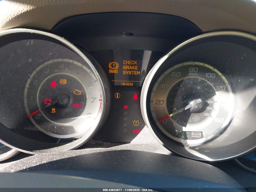 2011 Acura Mdx Technology Package VIN: 2HNYD2H65BH521073 Lot: 43633877