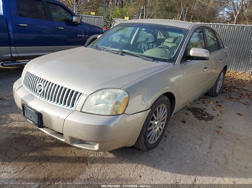 1MEFM42175G611460 2005 MERCURY MONTEGO photo no. 2