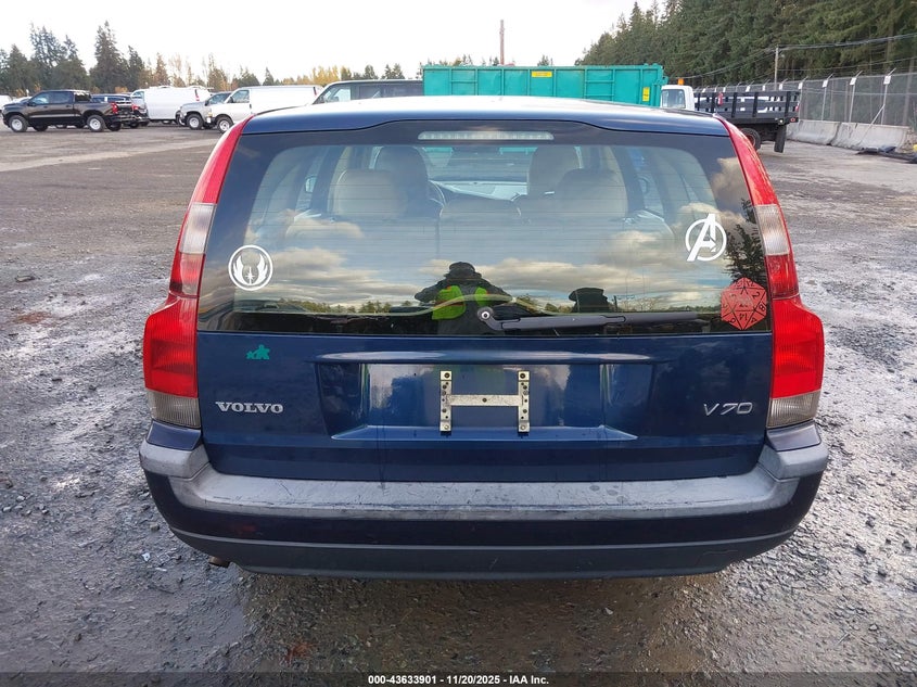 2004 Volvo V70 2.4 VIN: YV1SW61T542388169 Lot: 43633901
