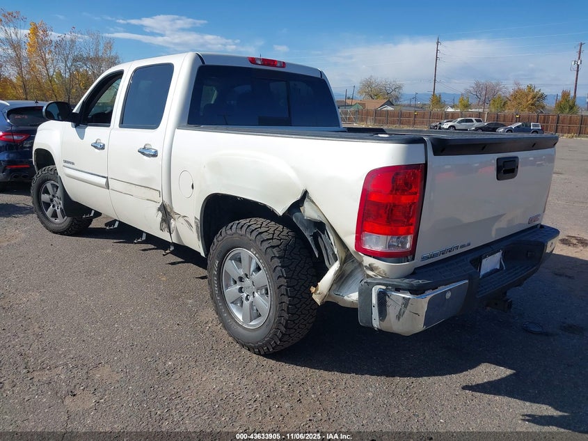 2013 GMC SIERRA 1500 SLE 3GTP2VE78DG324892