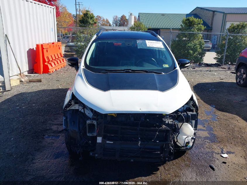 2019 Ford Ecosport Ses VIN: MAJ6S3JL4KC255269 Lot: 43633912
