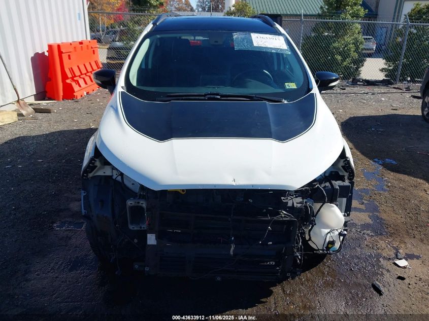 2019 Ford Ecosport Ses VIN: MAJ6S3JL4KC255269 Lot: 43633912