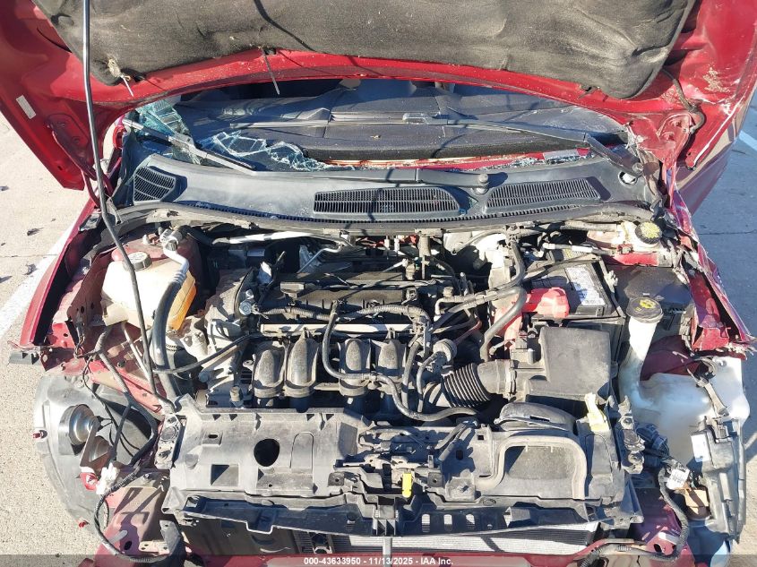 2013 Ford Fiesta Se VIN: 3FADP4EJ5DM224850 Lot: 43633950