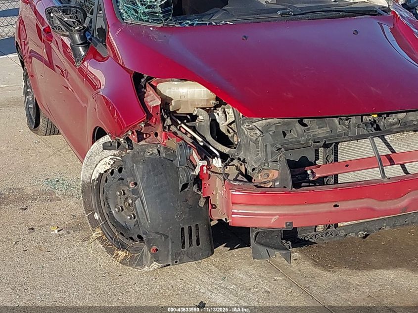 2013 Ford Fiesta Se VIN: 3FADP4EJ5DM224850 Lot: 43633950