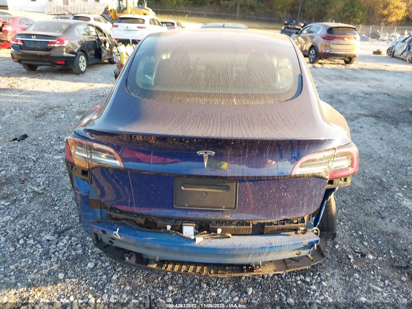 2023 Tesla Model 3 Rear-Wheel Drive VIN: 5YJ3E1EAXPF581153 Lot: 43633952