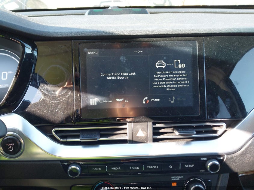 2020 Kia Niro Ev Ex VIN: KNDCC3LG6L5061830 Lot: 43633961