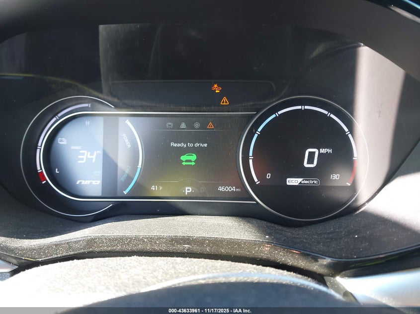 2020 Kia Niro Ev Ex VIN: KNDCC3LG6L5061830 Lot: 43633961