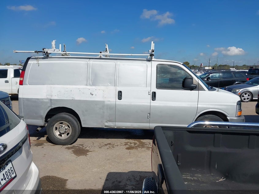 2013 Chevrolet Express 2500 Work Van VIN: 1GCWGFCA9D1121896 Lot: 43633987