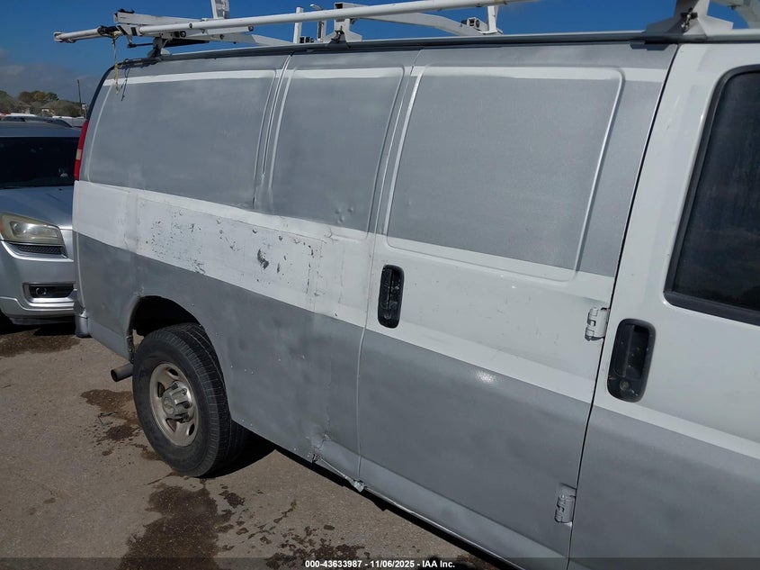 2013 Chevrolet Express 2500 Work Van VIN: 1GCWGFCA9D1121896 Lot: 43633987