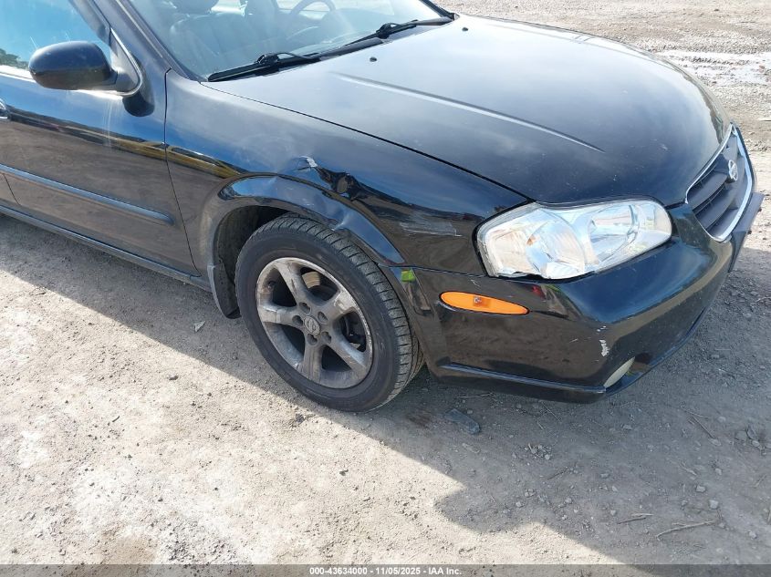 2000 Nissan Maxima Gle/Gxe/Se VIN: JN1CA31D9YT758574 Lot: 43634000