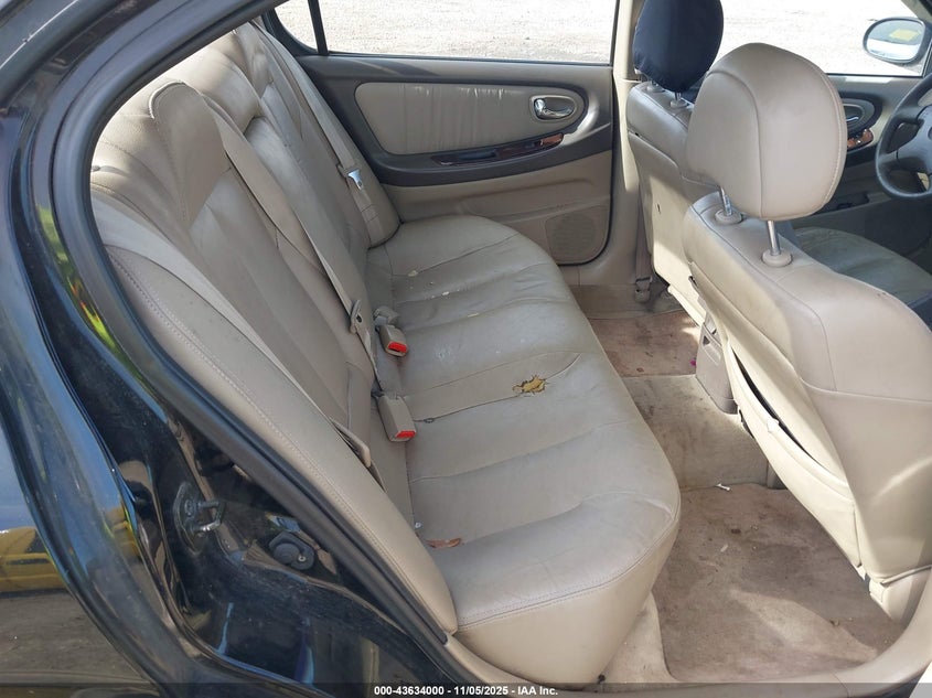 2000 Nissan Maxima Gle/Gxe/Se VIN: JN1CA31D9YT758574 Lot: 43634000