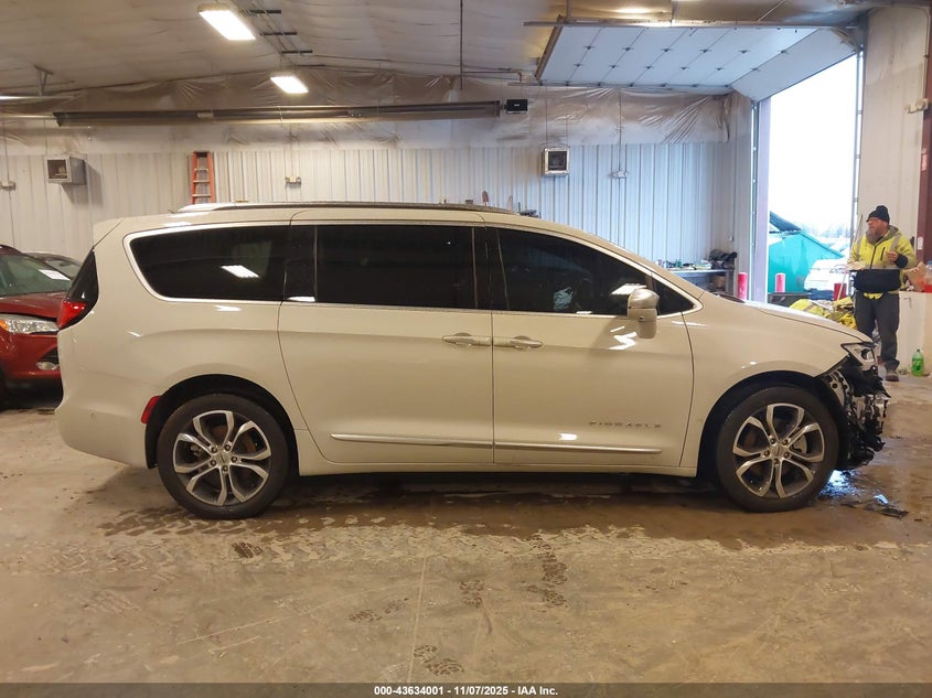 2021 Chrysler Pacifica Pinnacle Awd VIN: 2C4RC3PG8MR504083 Lot: 43634001