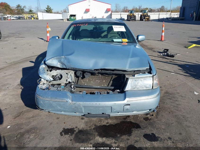 2003 Mercury Grand Marquis Ls VIN: 2MEFM75W13X701638 Lot: 43634013