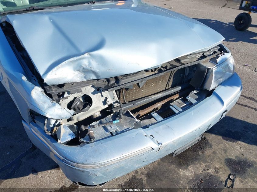 2003 Mercury Grand Marquis Ls VIN: 2MEFM75W13X701638 Lot: 43634013