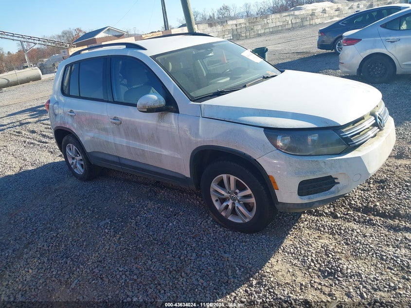 2016 VOLKSWAGEN TIGUAN S - WVGAV7AX4GW526807