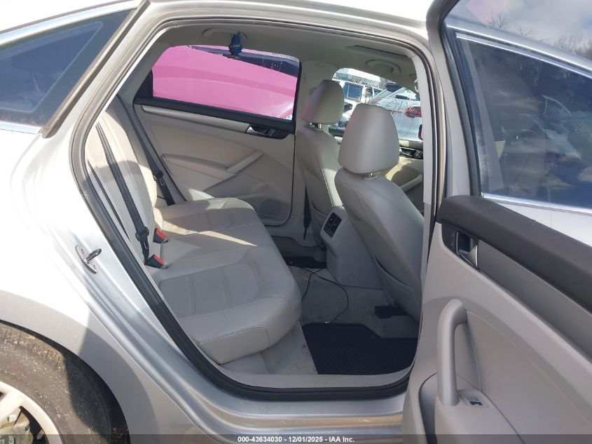 2014 Volkswagen Passat 2.0L Tdi Se VIN: 1VWBN7A36EC016332 Lot: 43634030