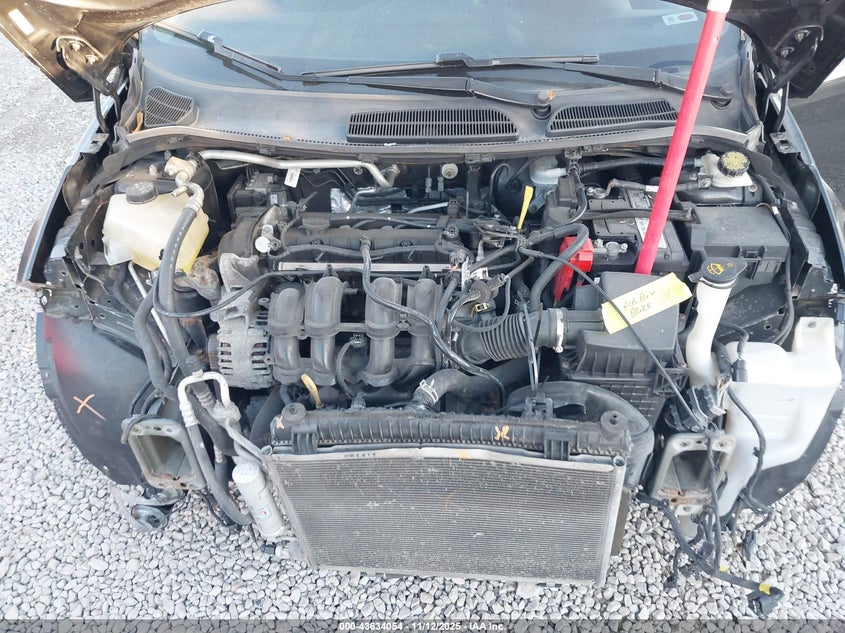 2015 Ford Fiesta Se VIN: 3FADP4EJXFM128912 Lot: 43634054