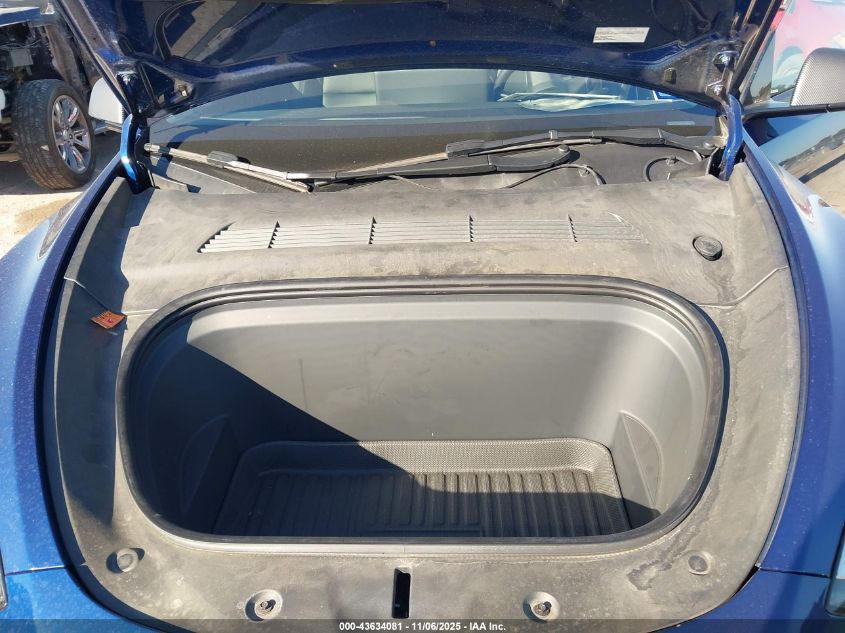 2022 Tesla Model Y Long Range Dual Motor All-Wheel Drive VIN: 7SAYGDEE3NA002120 Lot: 43634081