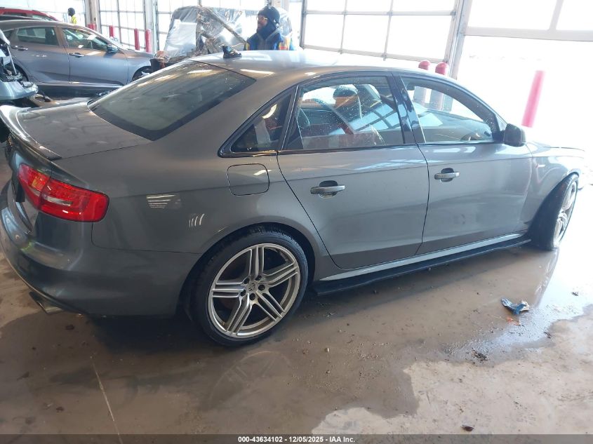 2016 Audi S4 3.0T Premium Plus VIN: WAUBGAFL1GA003258 Lot: 43634102