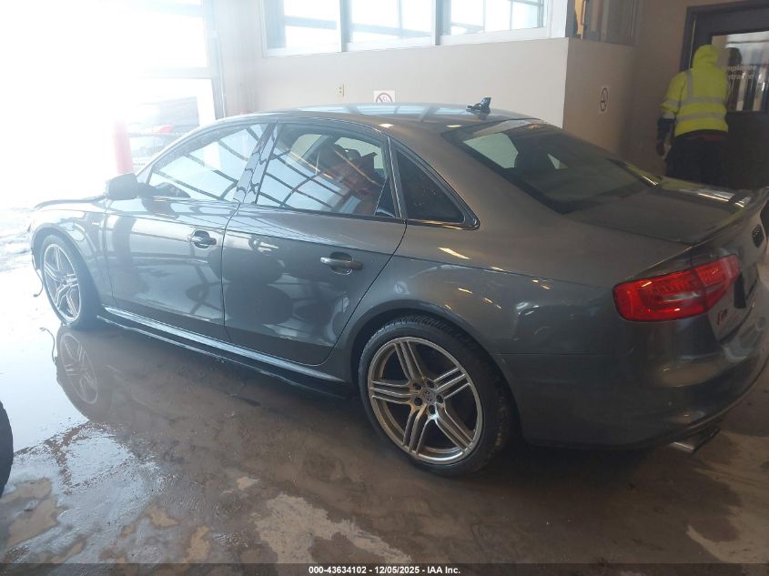 2016 Audi S4 3.0T Premium Plus VIN: WAUBGAFL1GA003258 Lot: 43634102