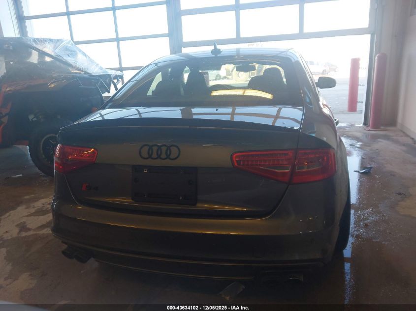 2016 Audi S4 3.0T Premium Plus VIN: WAUBGAFL1GA003258 Lot: 43634102