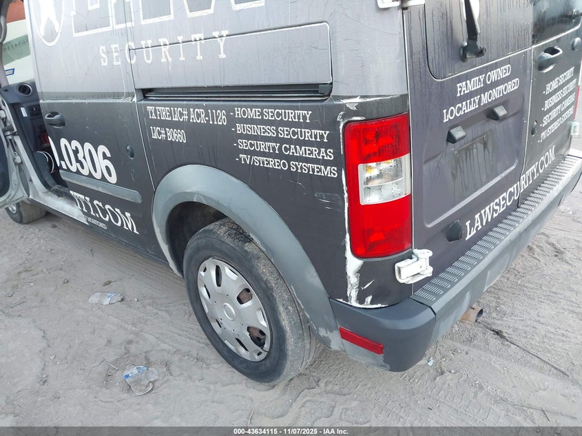 2011 Ford Transit Connect Xl VIN: NM0LS7CNXBT058395 Lot: 43634115