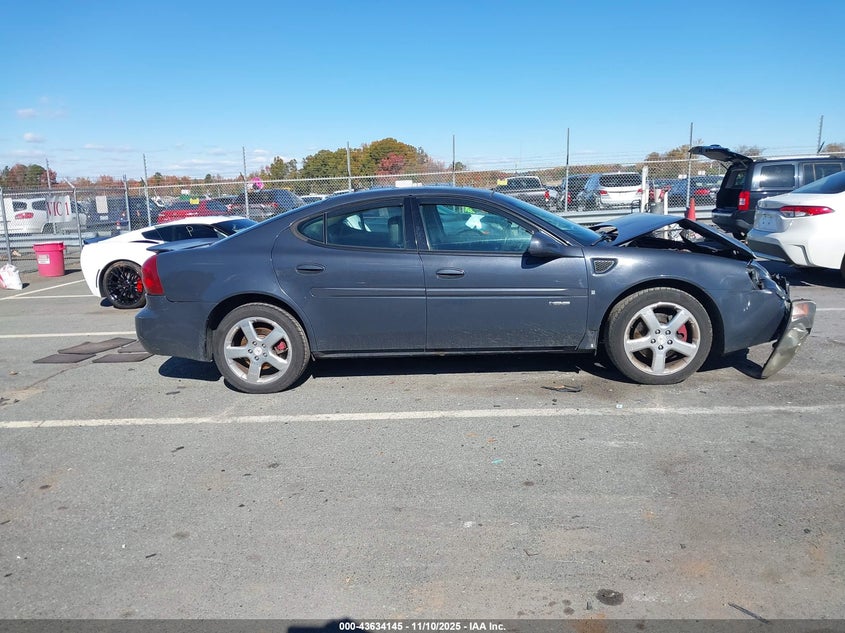 2008 Pontiac Grand Prix Gxp VIN: 2G2WC55C181127118 Lot: 43634145