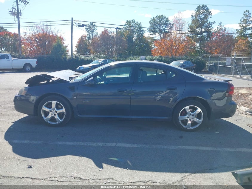 2008 Pontiac Grand Prix Gxp VIN: 2G2WC55C181127118 Lot: 43634145