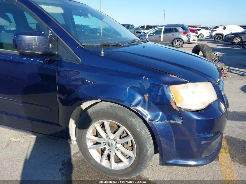 2013 Dodge Grand Caravan Sxt VIN: 2C4RDGCG1DR685232 Lot: 43634146