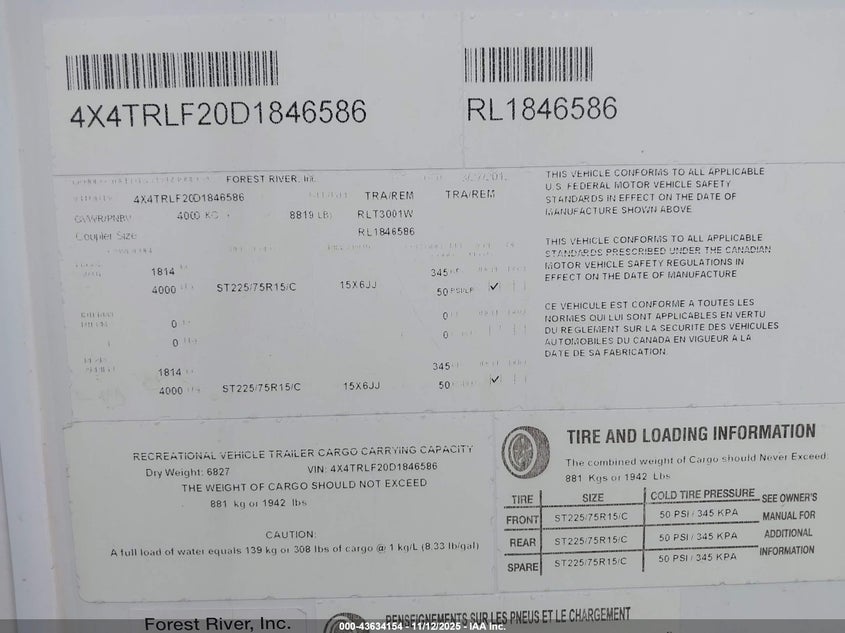 4X4TRLF20D1846586 2013   photo no. 9