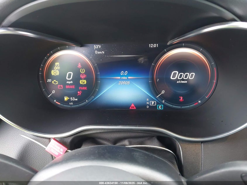 2020 MERCEDES-BENZ GLC 300 4MATIC - W1N0G8EB2LV253308