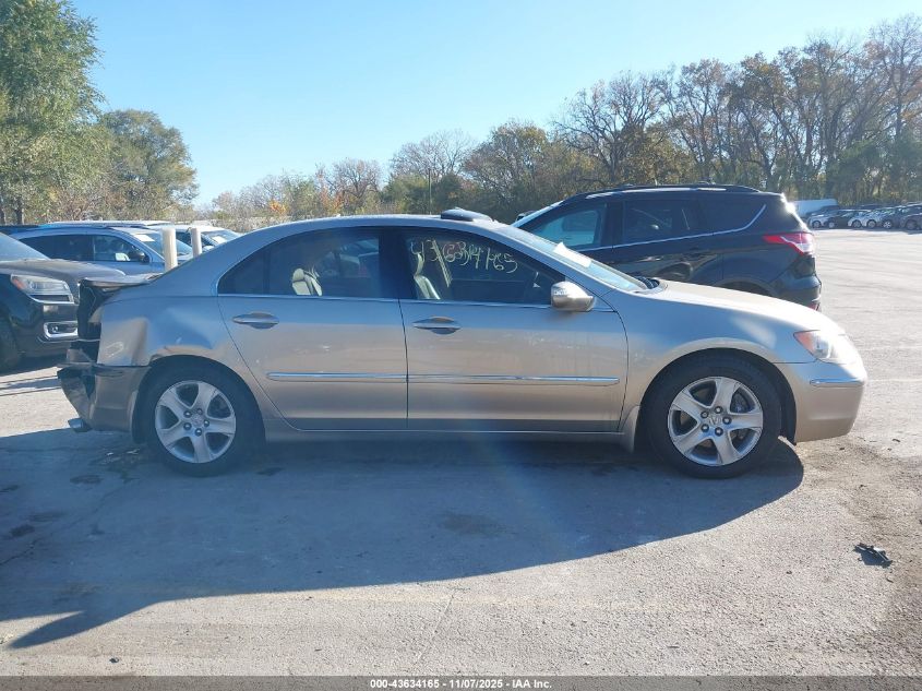 2007 Acura Rl 3.5 VIN: JH4KB16687C004227 Lot: 43634165